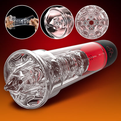 Precision Vacuum Penis Trainer with Vibration Support