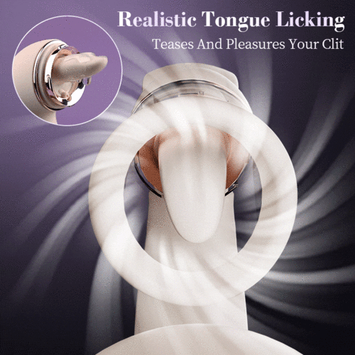 Selene Tongue Licking Clitoral Vibrator – Suction & G-Spot Stimulation