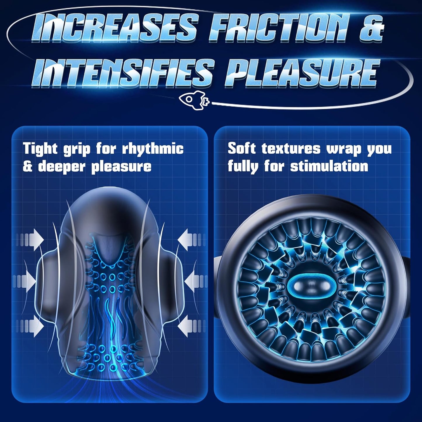 Baiwatt X10 AI Sync Male Stroker with Triple-Motor Licking & Vibration System