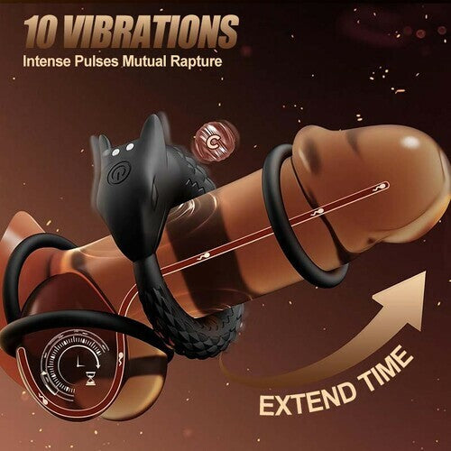 Dragon Thunder – 10-Mode Vibrating Cock Ring
