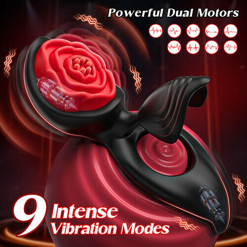 Wizard APP Control 9 Vibrating Cock Ring