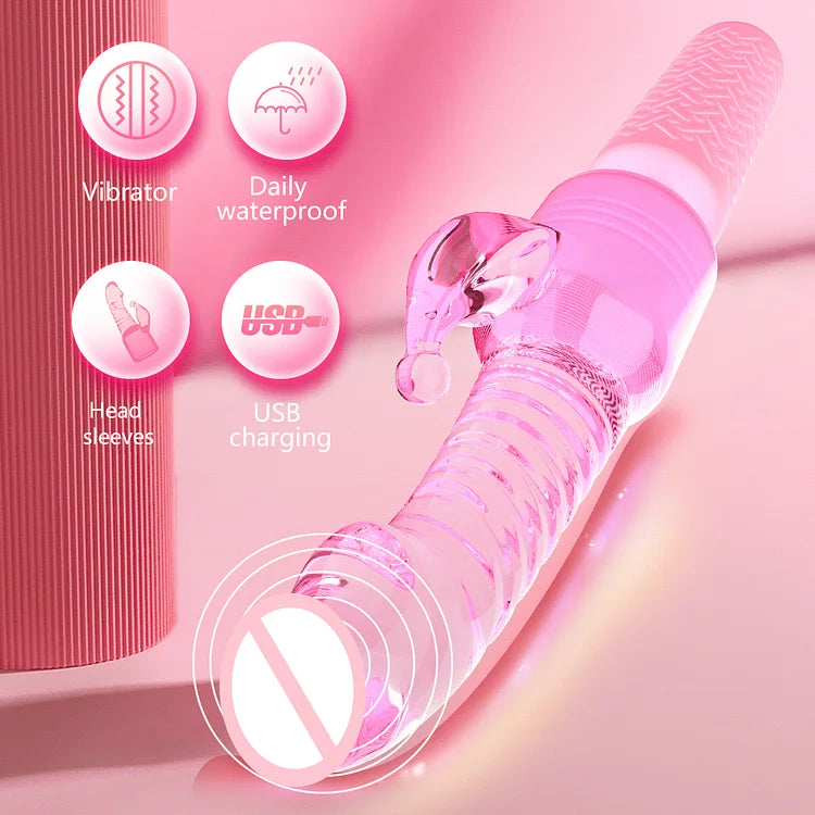 Dildo Vibrators Mini Av Portable G-spot Clitoral Stimulator Sex Toys for Adult
