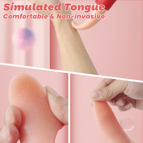 Upgraded 2-in-1 Flapping Tongue & Clit Sucking G-Spot Vibrator