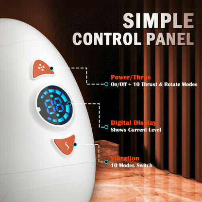 Precision Stroker for Immersive Glans & Ball Massage