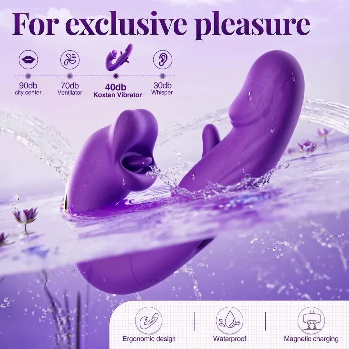 G-Spot Flapping & Licking Vibrator – 7+5 Mode Design