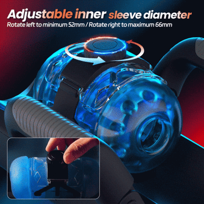 ST-AM-VN12 Automatic Stroker – 4.7 in Stroke, Adjustable Fit & Phone Stand