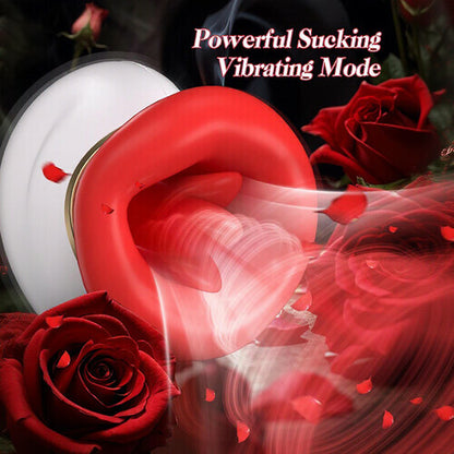 ST-CL-4IN1 Clitoral Tongue Vibrator – Licking, Suction, Biting & Vibration