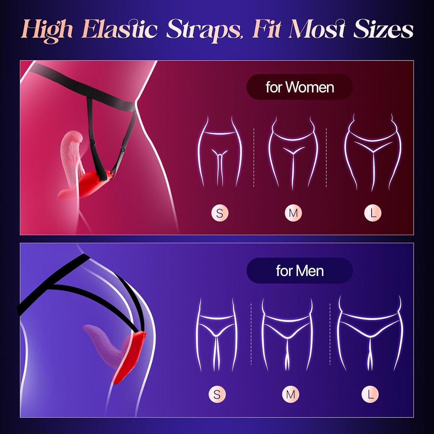 Wearable Tongue Vibrator – APP Control, G-Spot Stimulation & 9 Vibration Modes
