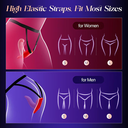 Wearable Tongue Vibrator – APP Control, G-Spot Stimulation & 9 Vibration Modes