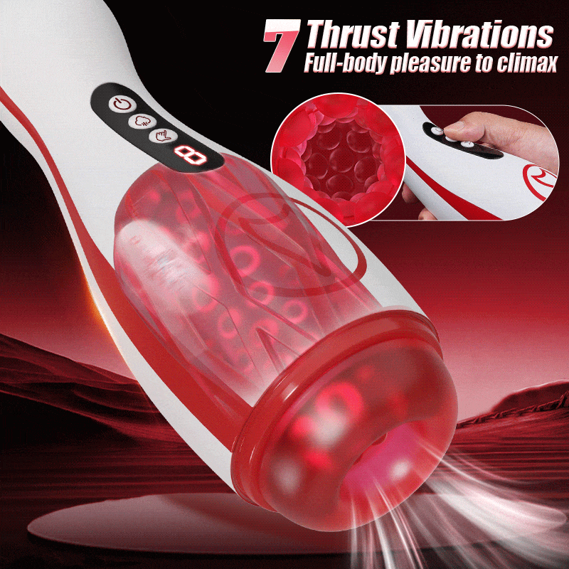 Kama - 7 Sucking & Vibrating Automatic Voice Masturbator Cup