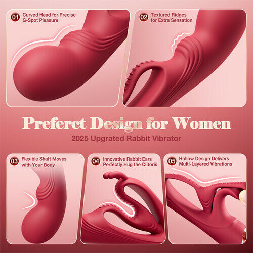 Buniva Rabbit Vibrator – Dual Stimulation Pleasure for Women