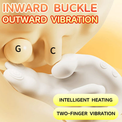 ST-FV-GRH10 Heated G-Spot Vibrator – 10 Flapping & 10 Vibration Modes