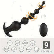 Remote-Controlled Vibrating Massager with 9-Frequency Precision Control — alternate product angle