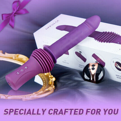 ST-DL-THV10A Heating Thrusting Vibrating Dildo – Adjustable Base & 10 Vibration Modes