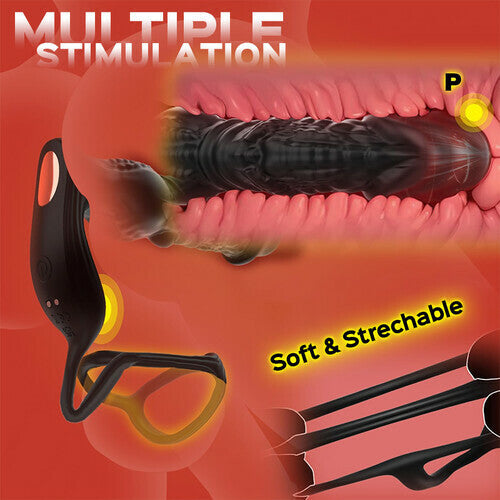 Newly Upgraded 6-in-1 Prostate Massager: Fast Thrusting, Remote + Smart App – Redefine Experience