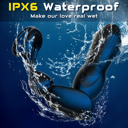 Starship-App-Controlled Vibrating Prostate Massager with Expanding Comfort Technology