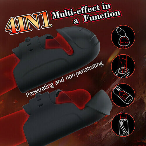 Unrestricted Pleasure Hands-Free Belt Masturbator Vibrator
