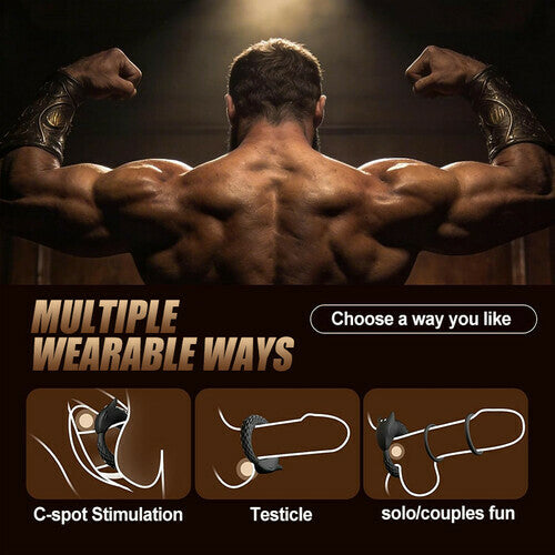 Dragon Thunder – 10-Mode Vibrating Cock Ring