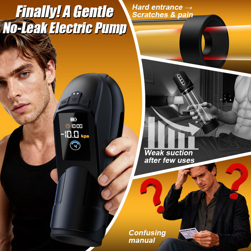 Ravish Automatic Male Stroker – Flesh-Like Sleeve, 9 Suction Modes & IPX7