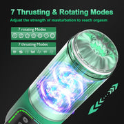 Stroker media showing seven thrusting and seven rotating patterns