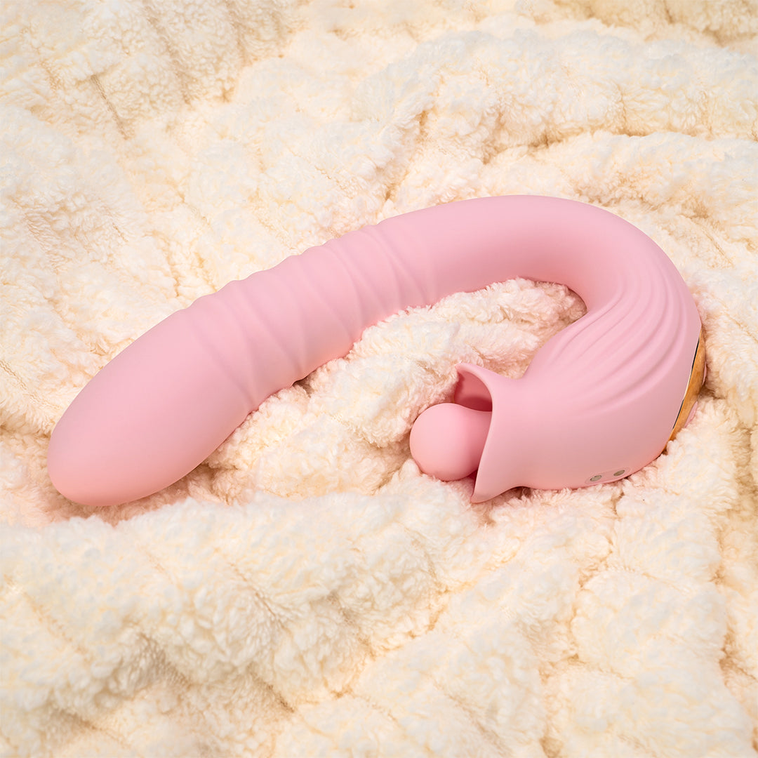 Melo 360° Rotation Rabbit Vibrator – Thrusting, Swing & Dual Stimulation
