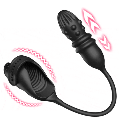 Arthur Dual-Ended Thrusting & Vibrating Trainer – 7 Modes, IPX6