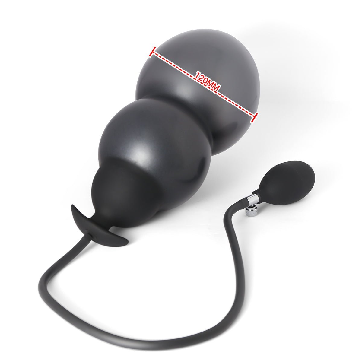 Expandable Anal Trainer Butt Plug – Inflatable Size Control