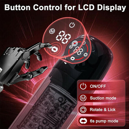 Precision Air-Pressure Stroker for Immersive Motion Stimulation