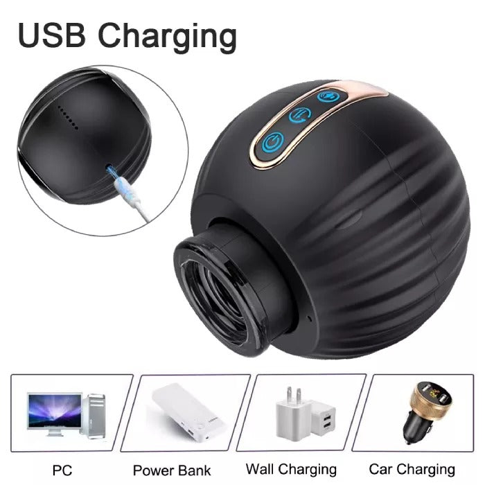 Tornado Automatic Male Stroker – Thrusting, Rotating & Voice Functions