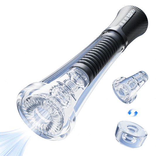 VacuSync V9 App-Controlled Vacuum Trainer with 5 Suction Levels & Precision Vibration