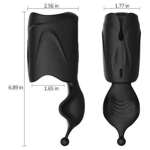 QMYSKY Dual-Motor Glans Trainer – 10 Vibration Modes