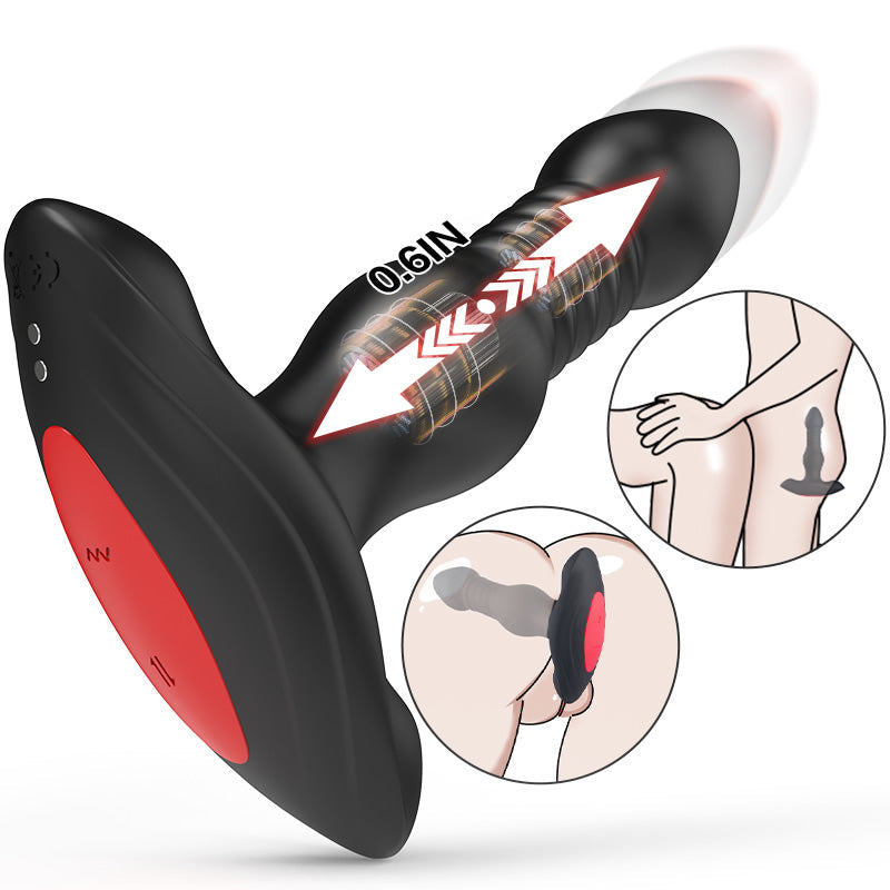 Crazy Vibrating Anal Plugs —— Bendable Sweetstoy