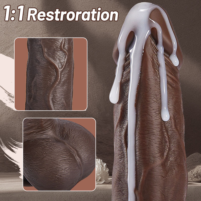 ST-DL-TRV87 Wilson Remote Control Thrusting & Rotating Dildo – 8.7", IPX5 & Suction Cup