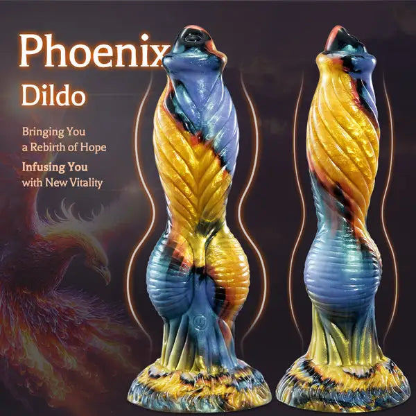 Phoenix Fantasy Monster Thrusting Dildo – 7×7 Modes Remote Control
