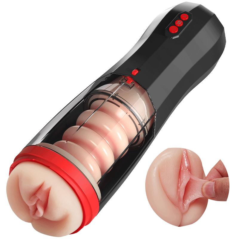 ROKA - Lifelike Automatic 5 Thrusting 10 Vibrating Vocable Masturbator Stroker