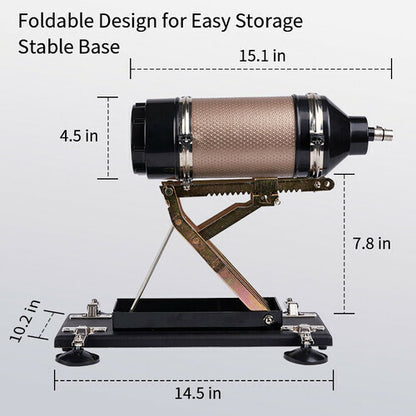 Iron Titan Automatic Thrusting Machine – 400 Strokes/Min, 7-in-1 Accessories
