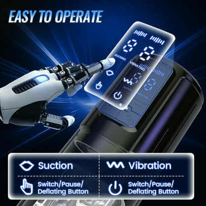 Iron Man-Automatic Stroker with 9 Intense Modes