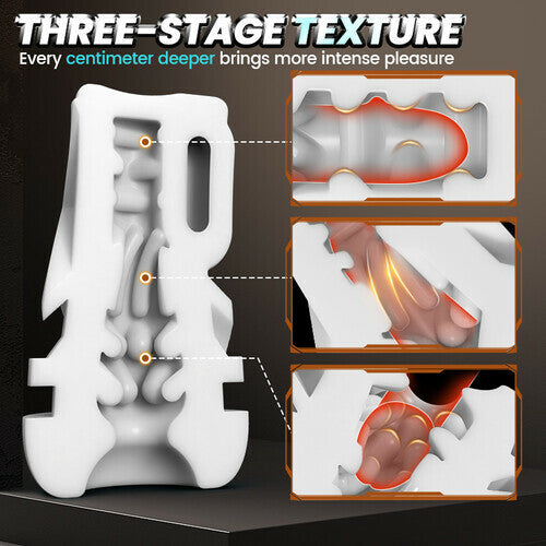 Bay 10 Male Stroker with Dual Suction and Precision Vibration