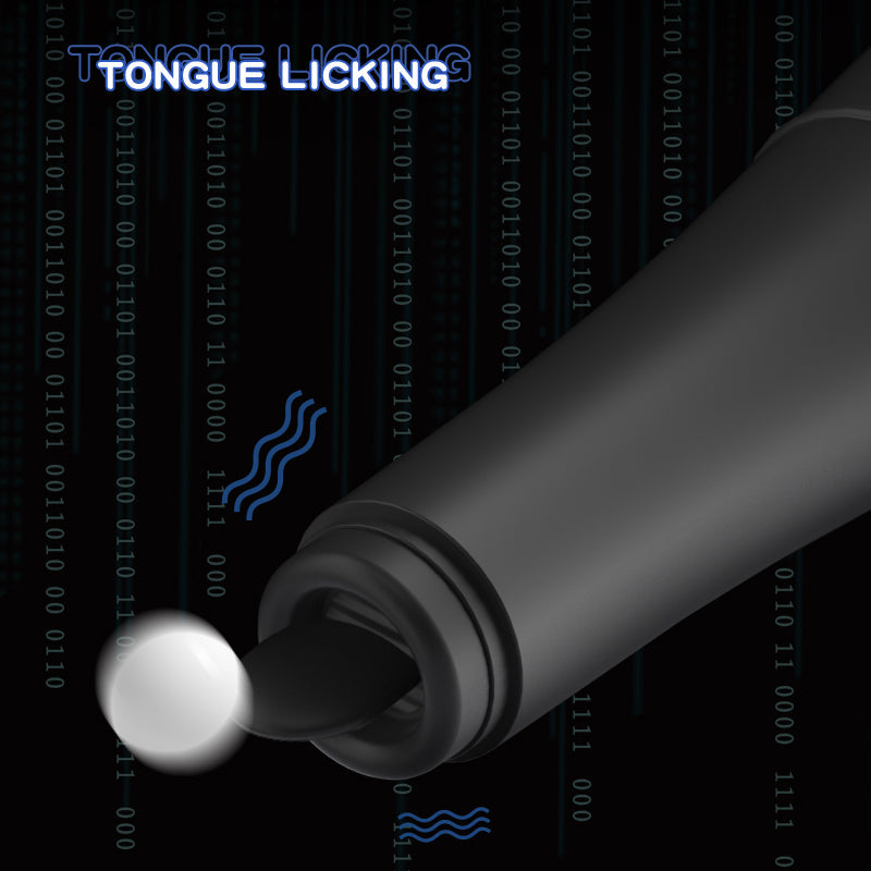 Baseball - Automatic Telescopic Dildo With Tongue Licking And Heating Function Sweetstoy