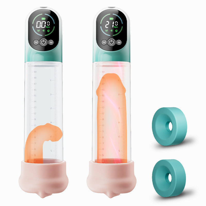 Electric Penis Pump with Mini Sleeve – 5 Suction Modes, 2-in-1 Design