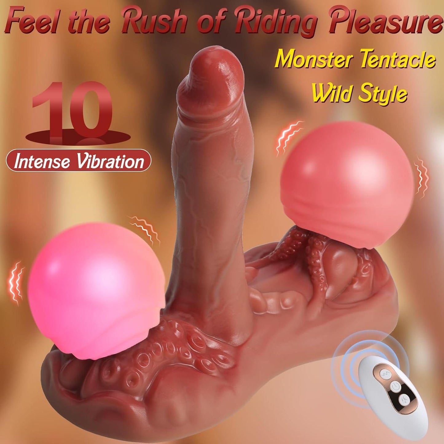 TitanRide H10 Riding Massager Heating Thrusting Motion & Remote Control