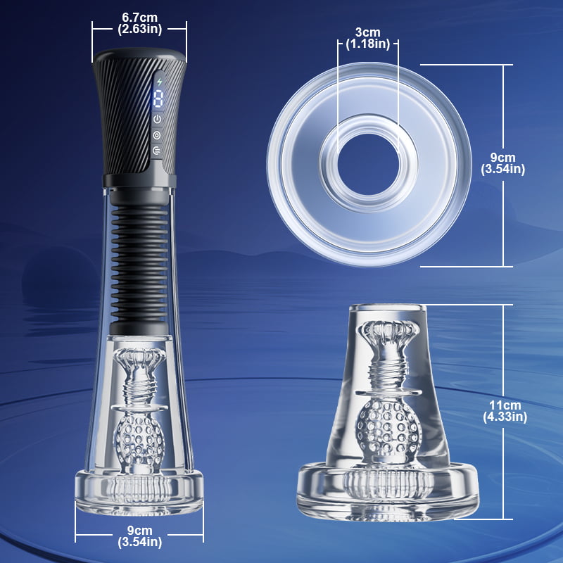VacuSync V9 App-Controlled Vacuum Trainer with 5 Suction Levels & Precision Vibration