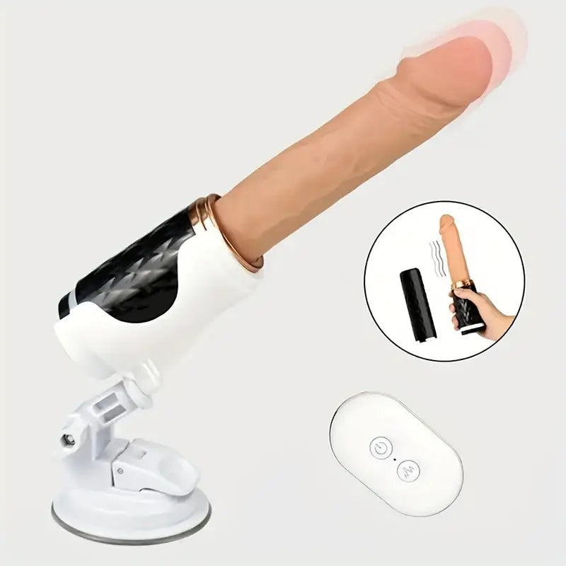 Automatic Thrusting Dildo Sex Machine For Women Hands-Free Sex Toys Heating