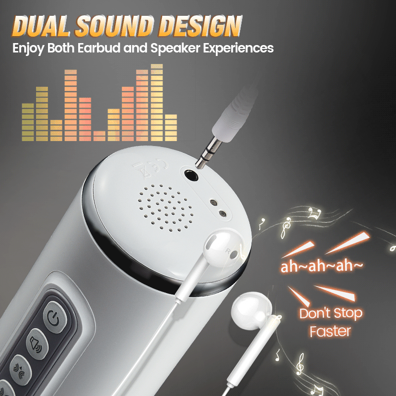 Leten - 10 Squeezing Sucking Vibrating Masturbation Cup