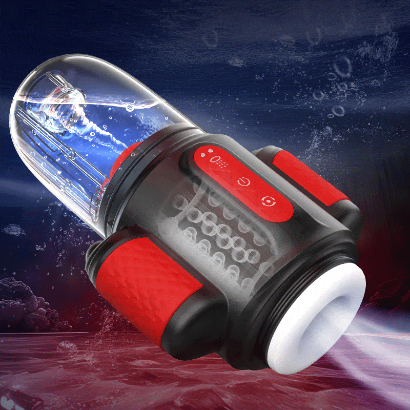 Storm Vortex – Dual Glans Stimulator with Water Spray, Vibration & Rotation (5+10+5 Modes)