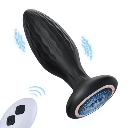 Rotating Anal Massager with Precision Vibration & Remote Control