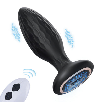 Rotating Anal Massager with Precision Vibration & Remote Control