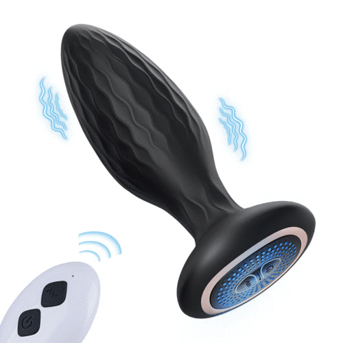 Rotating Anal Massager with Precision Vibration & Remote Control