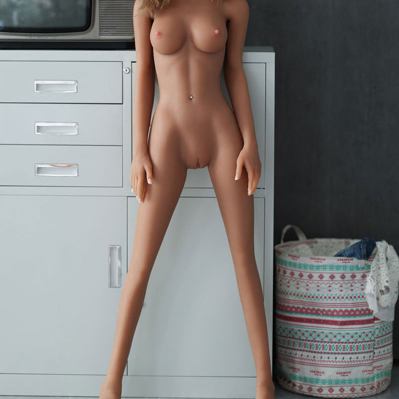Gisel - 59.5lb 55.1in B Cup Beauty Drill Instructor Hot Full Size Sex Doll