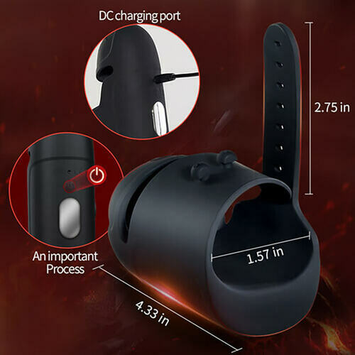 Unrestricted Pleasure Hands-Free Belt Masturbator Vibrator